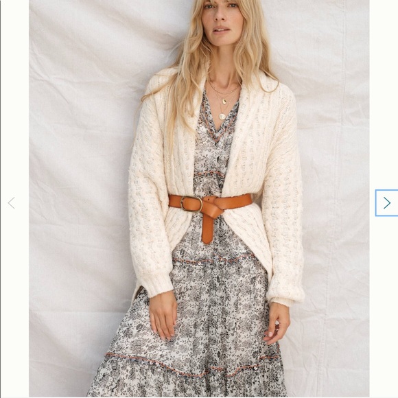 Romilly Tiered maxi dress Anthropologie size large - Picture 1 of 11